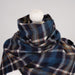 Balmoral 100% Cashmere Woven Scarf Tartans and Checks - Made in Scotland - Heritage Of Scotland - REGULAR BRUCE NAVY
