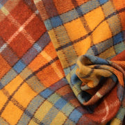 Balmoral Woollen Knee Blanket with Fringed Edges - Buchanan Antique - Heritage Of Scotland - 