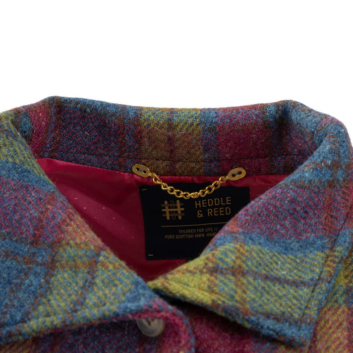 Belted Cape Harris Tweed Pink Lovat - Heritage Of Scotland - PINK LOVAT