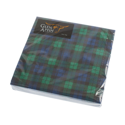 Black Watch Napkins - Heritage Of Scotland - NA