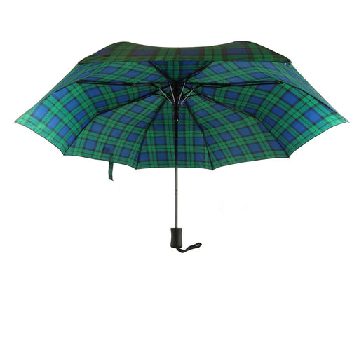 Black Watch Tartan Compact Umbrella - Heritage Of Scotland - NA
