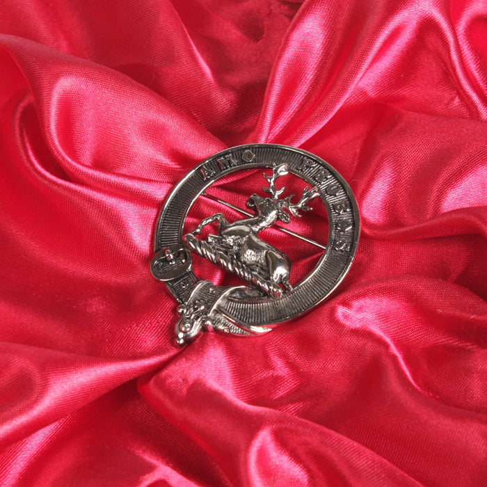 Blair Clan Badge, Kilt Pin, Lapel Pin, Cufflinks, Keyring/Key Fob & Gift Set — Fine Pewter by Art Pewter — Made in Scotland (Shiny Finish) - Heritage Of Scotland - Badge