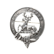 Blair Clan Badge, Kilt Pin, Lapel Pin, Cufflinks, Keyring/Key Fob & Gift Set — Fine Pewter by Art Pewter — Made in Scotland (Shiny Finish) - Heritage Of Scotland - Badge