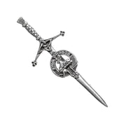 Blair Clan Badge, Kilt Pin, Lapel Pin, Cufflinks, Keyring/Key Fob & Gift Set — Fine Pewter by Art Pewter — Made in Scotland (Shiny Finish) - Heritage Of Scotland - Kilt Pin