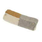 Block Check Foldaway Blanket Ochre/Natural - Heritage Of Scotland - OCHRE/NATURAL