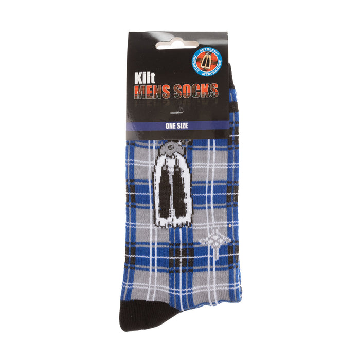 Blue Instakilt Socks - Heritage Of Scotland - NA