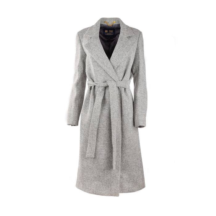 Bonnie Ladies Coat - Heritage Of Scotland - HTC24 - 01 LT GREY HERRINGBONE