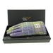 Boxed Harris Tweed and Brown Leather Ladies Gloves - Heritage Of Scotland - COL112 / SML