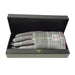 Boxed Harris Tweed and Brown Leather Ladies Gloves - Heritage Of Scotland - COL134 / SML
