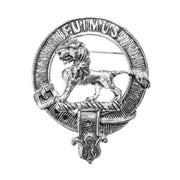 Bruce Clan Badge, Kilt Pin, Lapel Pin, Cufflinks, Keyring/Key Fob & Gift Set — Fine Pewter by Art Pewter — Made in Scotland (Shiny Finish) - Heritage Of Scotland - Badge