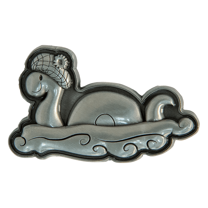 Brushed Metal Scotland Magnet – Puffin, Nessie, Coo, Collage & More - Heritage Of Scotland - Nessie