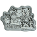 Brushed Metal Scotland Magnet – Puffin, Nessie, Coo, Collage & More - Heritage Of Scotland - Scotland Dancers Collage