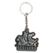 Brushed Metal Scottish Keyring – Nessie, Coo, Collage & More - Heritage Of Scotland - Scotland Collage
