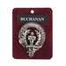 Buchanan Clan Badge, Kilt Pin, Lapel Pin, Cufflinks, Keyring/Key Fob & Gift Set — Fine Pewter by Art Pewter — Made in Scotland (Shiny Finish) - Heritage Of Scotland - Badge