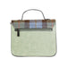 Calton Satchel Chestnut Blue Tartan - Heritage Of Scotland - CHESTNUT BLUE TARTAN