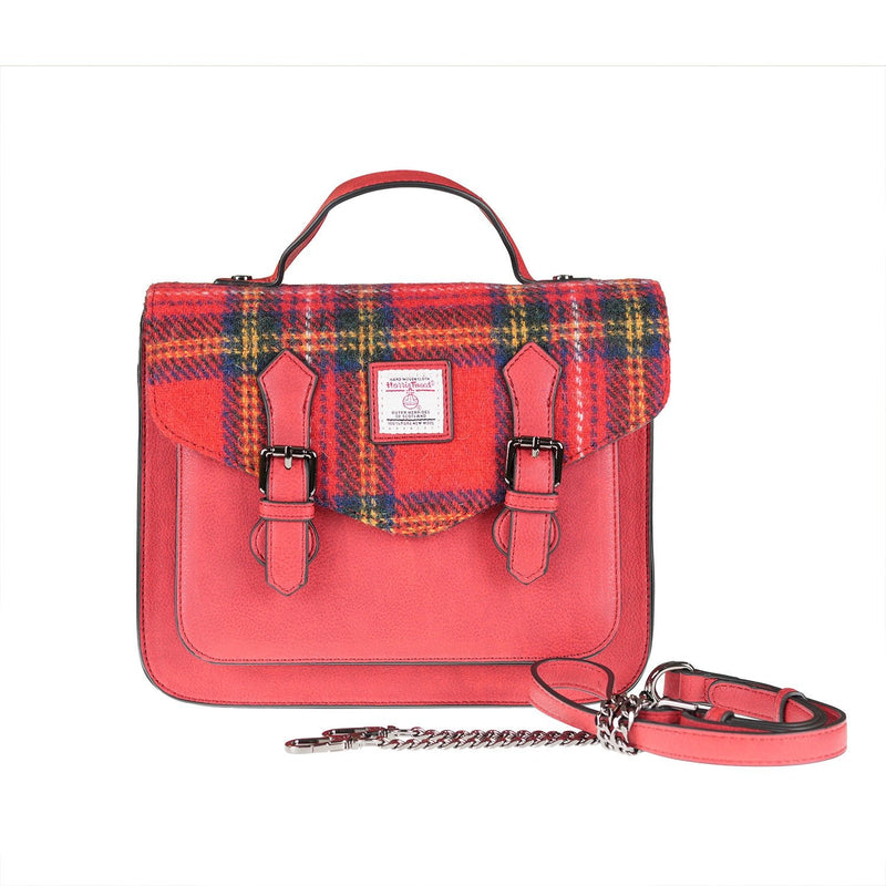 CALTON SATCHEL ROYAL STEWART - Heritage Of Scotland - STEWART ROYAL