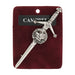 Campbell Clan Badge, Kilt Pin, Lapel Pin, Cufflinks, Keyring/Key Fob & Gift Set — Fine Pewter by Art Pewter — Made in Scotland (Shiny Finish) - Heritage Of Scotland - Kilt Pin