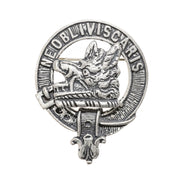 Campbell of Breadalbane Clan Badge, Kilt Pin, Lapel Pin, Cufflinks, Keyring/Key Fob & Gift Set — Fine Pewter by Art Pewter — Made in Scotland (Shiny Finish) - Heritage Of Scotland - Badge