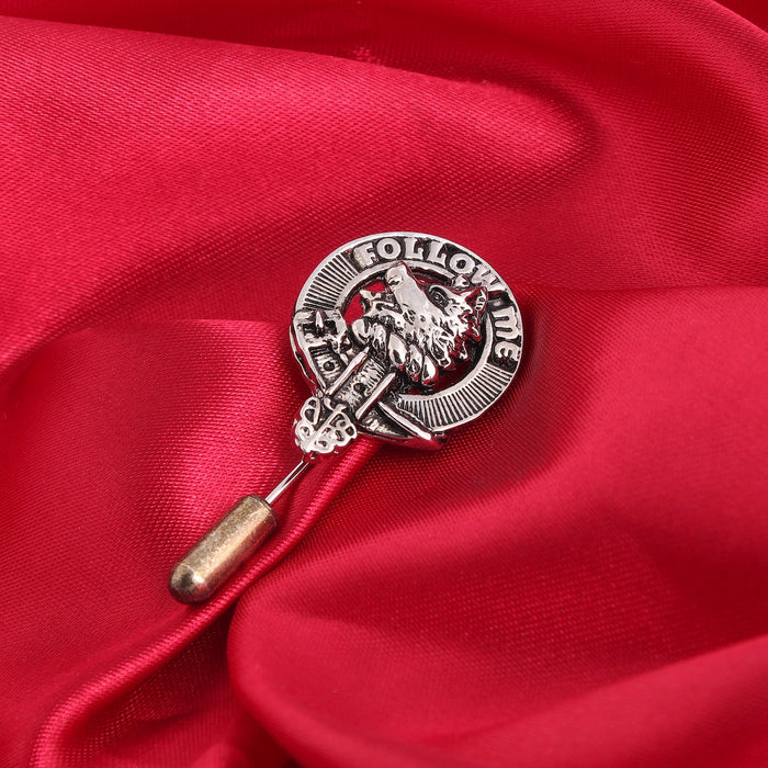 Campbell of Breadalbane Clan Badge, Kilt Pin, Lapel Pin, Cufflinks, Keyring/Key Fob & Gift Set — Fine Pewter by Art Pewter — Made in Scotland (Shiny Finish) - Heritage Of Scotland - Lapel Pin