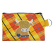 Canvas Coin Purse with Keyring – Nessie or Highland Coo Design - Heritage Of Scotland - Highland Coo