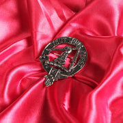 Carmichael Clan Badge, Kilt Pin, Lapel Pin, Cufflinks, Keyring/Key Fob & Gift Set — Fine Pewter by Art Pewter — Made in Scotland (Shiny Finish) - Heritage Of Scotland - Badge