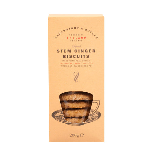 C&B Stem Ginger Biscuits - Heritage Of Scotland - NA