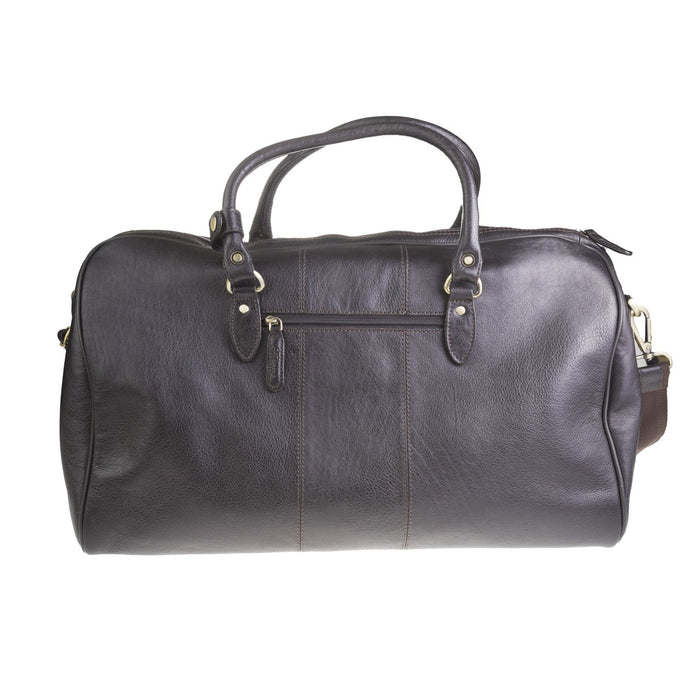 Charles Large Weekend Holdall - Heritage Of Scotland - BROWN