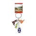 Charm Keyring - Dog/Cow/Nessie/Scotland - Heritage Of Scotland - NA