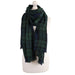 Checkered Tartan Stole - Heritage Of Scotland - BLACK WATCH