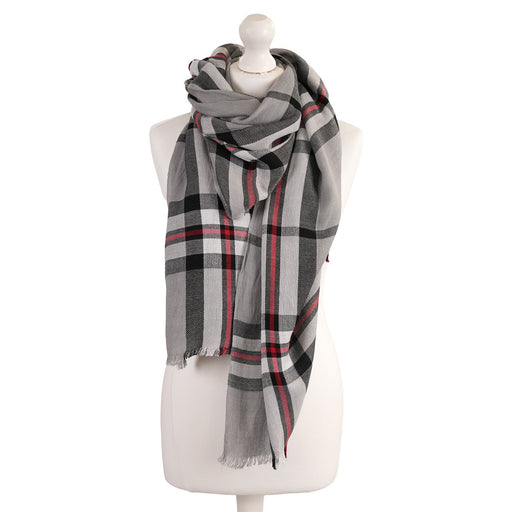 Checkered Tartan Stole - Heritage Of Scotland - THOMSON GREY
