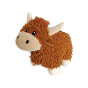 Chenille Plush Highland Coo or Sheep – 14cm Soft Toy - Heritage Of Scotland - Highland Coo