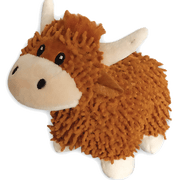 Chenille Plush Highland Coo or Sheep – 24cm Soft Toy - Heritage Of Scotland - Highland Coo
