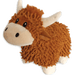 Chenille Plush Highland Coo or Sheep – 24cm Soft Toy - Heritage Of Scotland - Highland Coo
