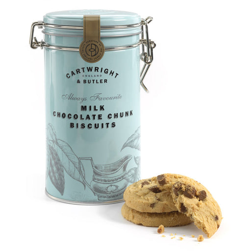 Chocolate Chunk Biscuits In Tin - Heritage Of Scotland - NA