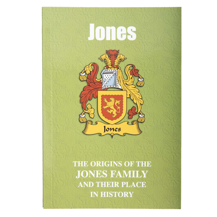 Clan Books Jones - Heritage Of Scotland - JONES