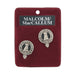 Clan Crest Cufflink Malcolm - Heritage Of Scotland - MALCOLM