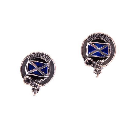 Clan Crest Cufflink Saltire - Heritage Of Scotland - SALTIRE