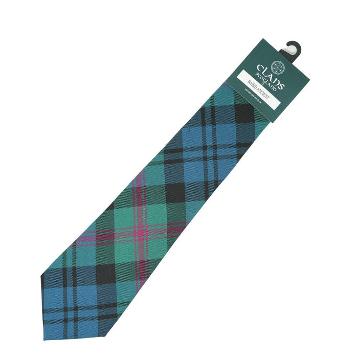 Clan Tartan Tie - Traditional Scottish Plaid Designs - Heritage Of Scotland - Baird Ancient