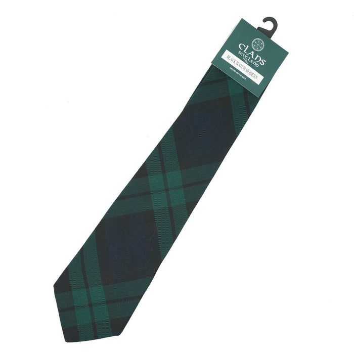 Clan Tartan Tie - Traditional Scottish Plaid Designs - Heritage Of Scotland - Black Watch