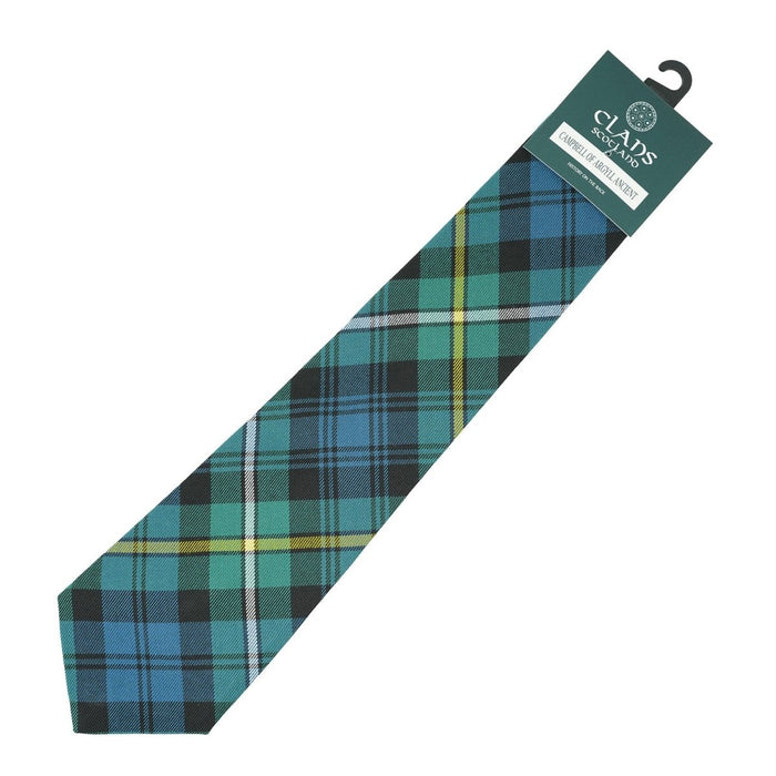 Clan Tartan Tie - Traditional Scottish Plaid Designs - Heritage Of Scotland - Campbell Of Argyll Ancient