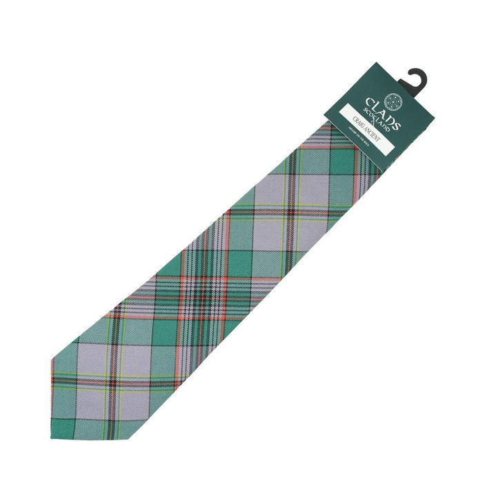Clan Tartan Tie - Traditional Scottish Plaid Designs - Heritage Of Scotland - Craig Ancient