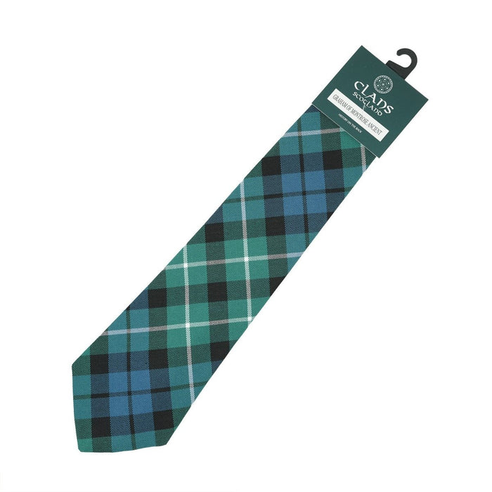 Clan Tartan Tie - Traditional Scottish Plaid Designs - Heritage Of Scotland - Graham Of Montrose Ancient
