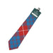 Clan Tartan Tie - Traditional Scottish Plaid Designs - Heritage Of Scotland - Hamilton Red