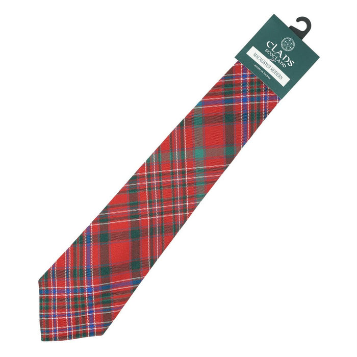 Clan Tartan Tie - Traditional Scottish Plaid Designs - Heritage Of Scotland - Macalister