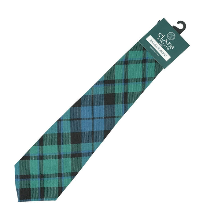 Clan Tartan Tie - Traditional Scottish Plaid Designs - Heritage Of Scotland - Maccallum Ancient