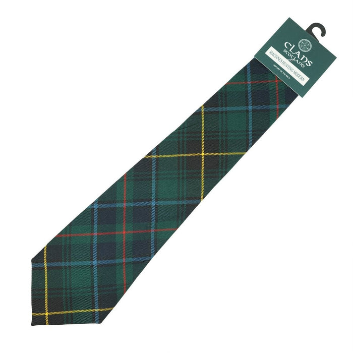 Clan Tartan Tie - Traditional Scottish Plaid Designs - Heritage Of Scotland - Macinnes Hunting