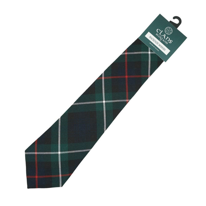 Clan Tartan Tie - Traditional Scottish Plaid Designs - Heritage Of Scotland - Mackenzie