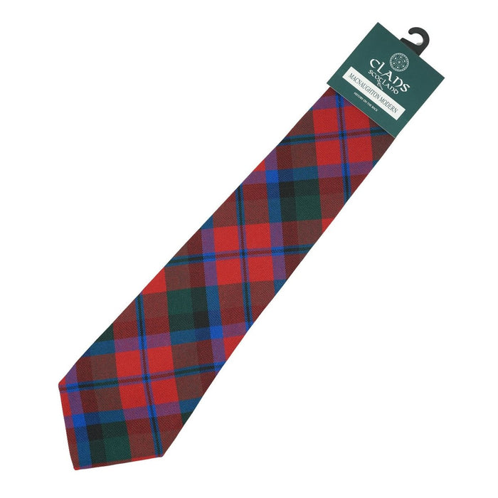 Clan Tartan Tie - Traditional Scottish Plaid Designs - Heritage Of Scotland - Macnaughton