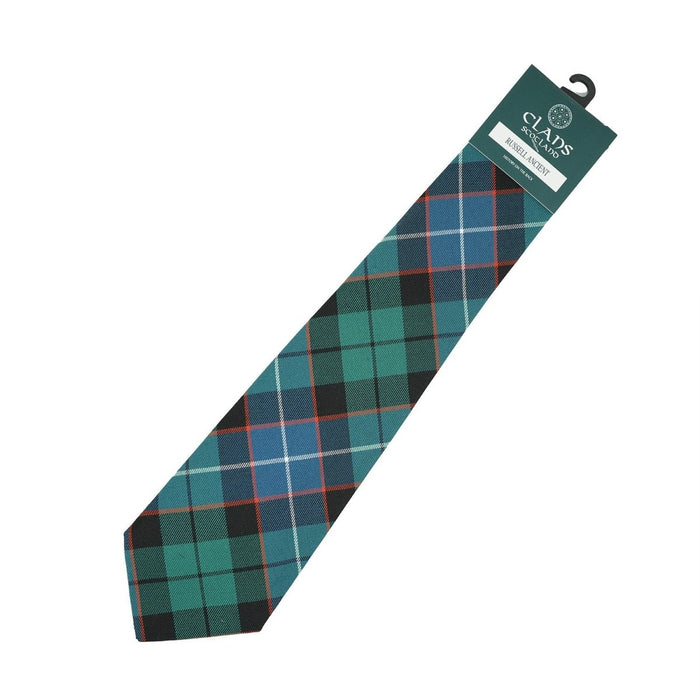 Clan Tartan Tie - Traditional Scottish Plaid Designs - Heritage Of Scotland - Russell Ancient