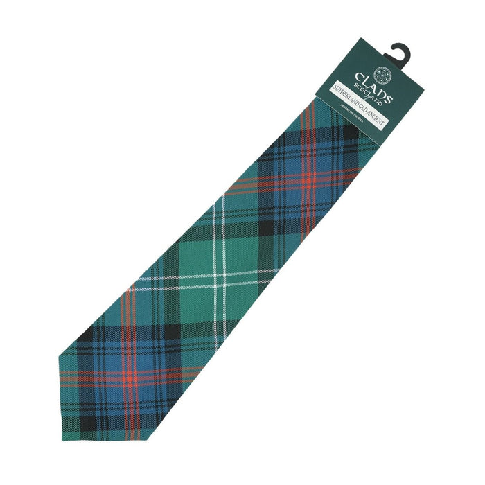 Clan Tartan Tie - Traditional Scottish Plaid Designs - Heritage Of Scotland - Sutherland Old Ancient